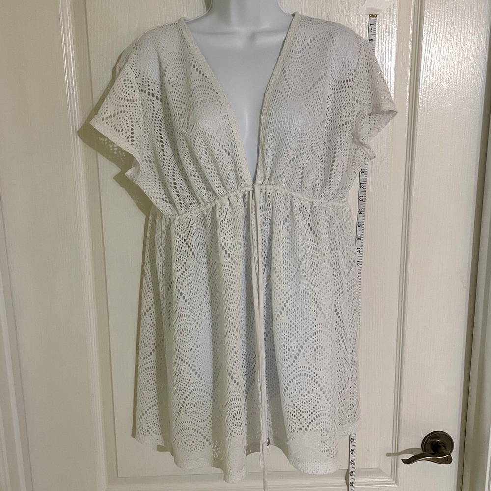 Catalina White Swimsuit Coverup